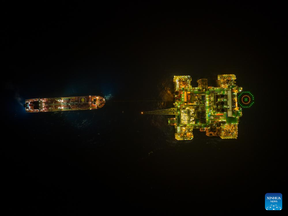 Maior campo de gás offshore da China produz 4,5 milhões de toneladas equivalentes de petróleo em 2025