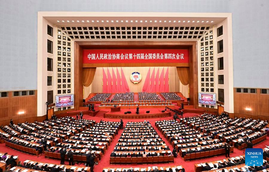 Principal órgão consultivo político da China realiza 2ª reunião plenária da sessão anual