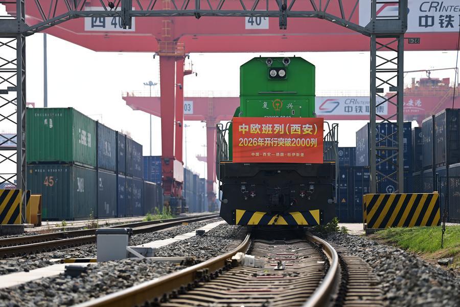 (Multimídia) Expresso Ferroviário China-Europa realiza 130 mil viagens