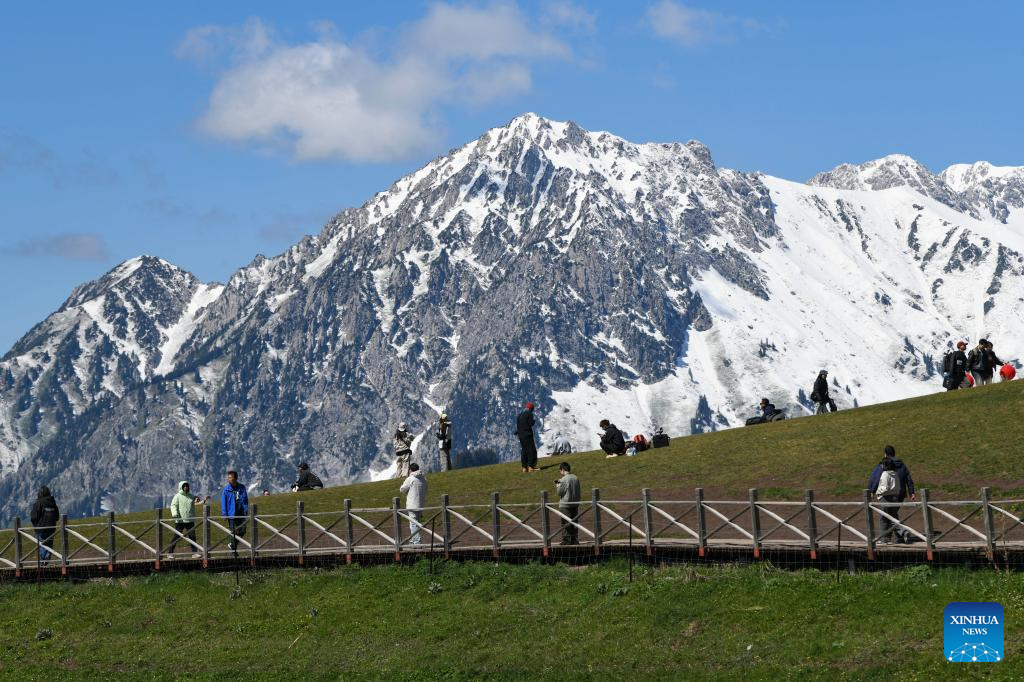 Imagens registram paisagens incríveis de Guozigou, em Xinjiang, noroeste da China