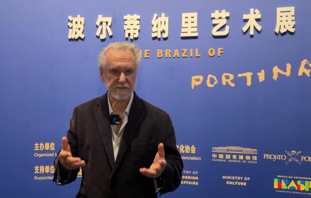 (Multimídia) Entrevista: Obra de Portinari aproxima Brasil e China por valores humanos universais, diz João Candido Portinari